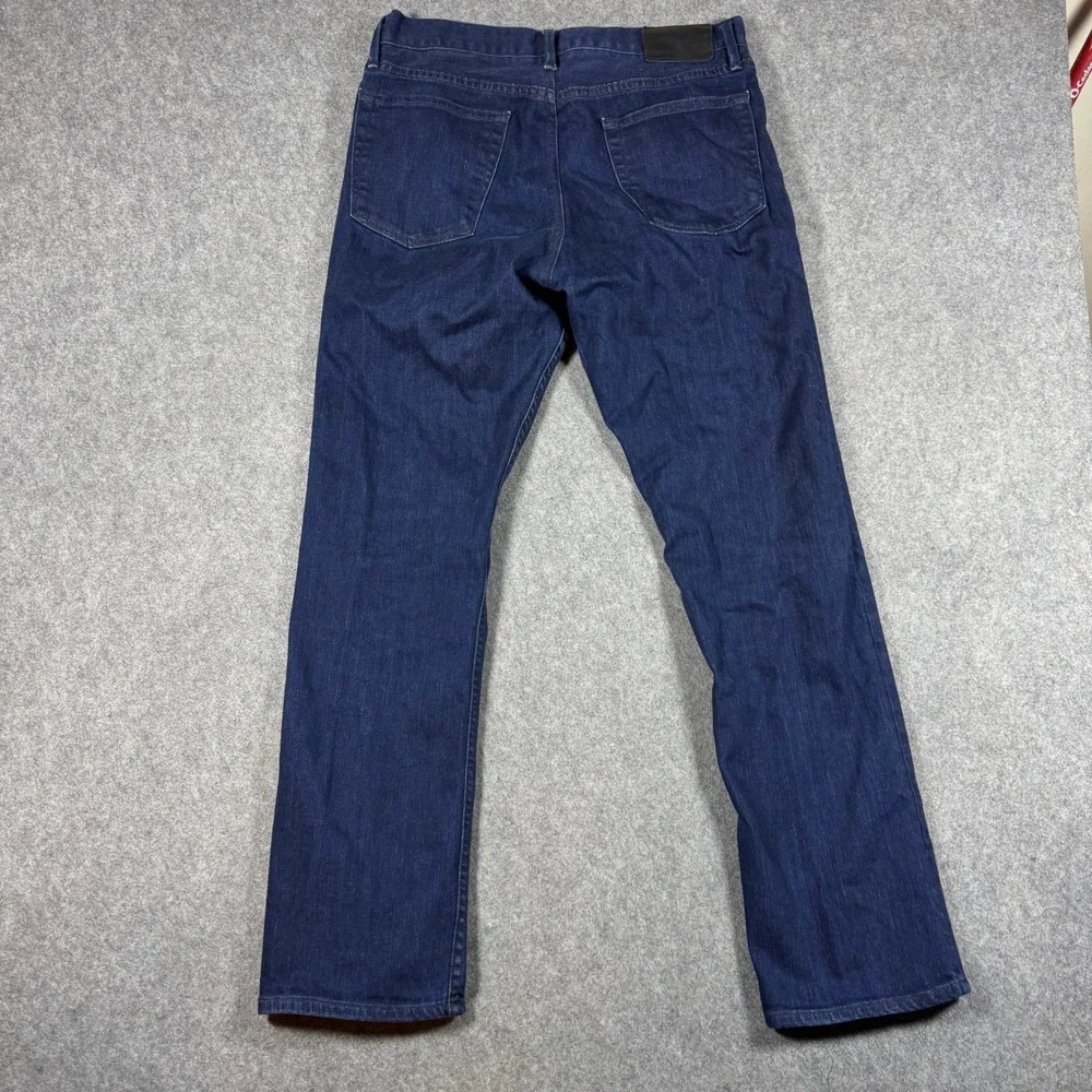 Polo Ralph Lauren Jeans Men 32x32 Blue Prospect Straight Stretch Dark Wash Denim
